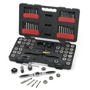 Gearwrench 75-Piece Fract. SAE/Metric Ratcheting Tap and Die Set KDS3887